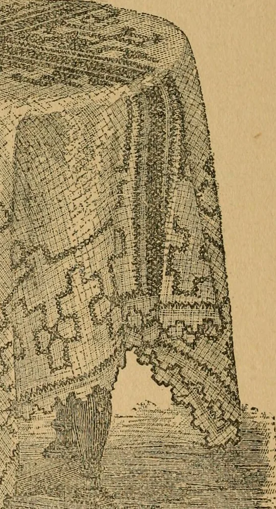 An illustration from Ladies's work for pleasure and profit, 1894, leaf 241