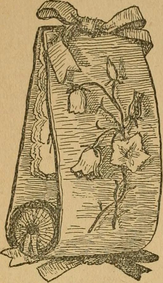 An illustration from Ladies's work for pleasure and profit, 1894, leaf 249