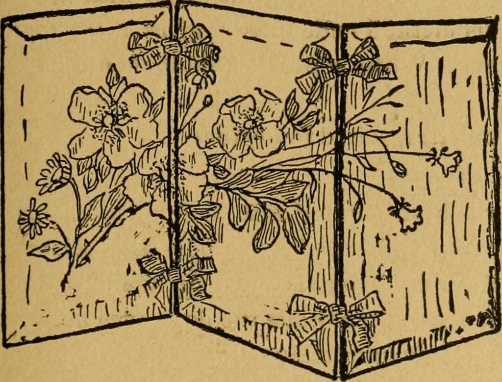 An illustration from Ladies's work for pleasure and profit, 1894, leaf 286