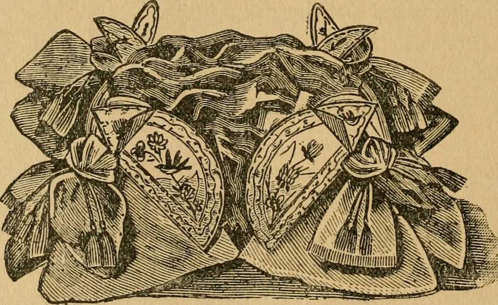 An illustration from Ladies's work for pleasure and profit, 1894, leaf 303