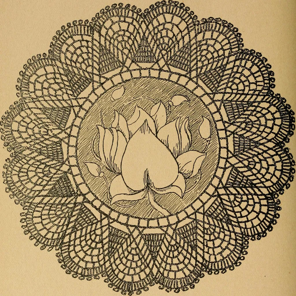 An illustration from Ladies's work for pleasure and profit, 1894, leaf 337