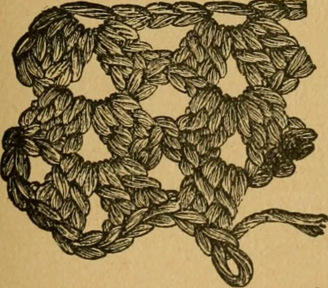 An illustration from Ladies's work for pleasure and profit, 1894, leaf 374