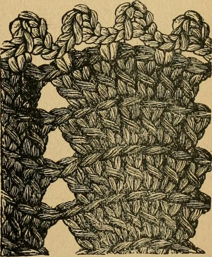 An illustration from Ladies's work for pleasure and profit, 1894, leaf 375