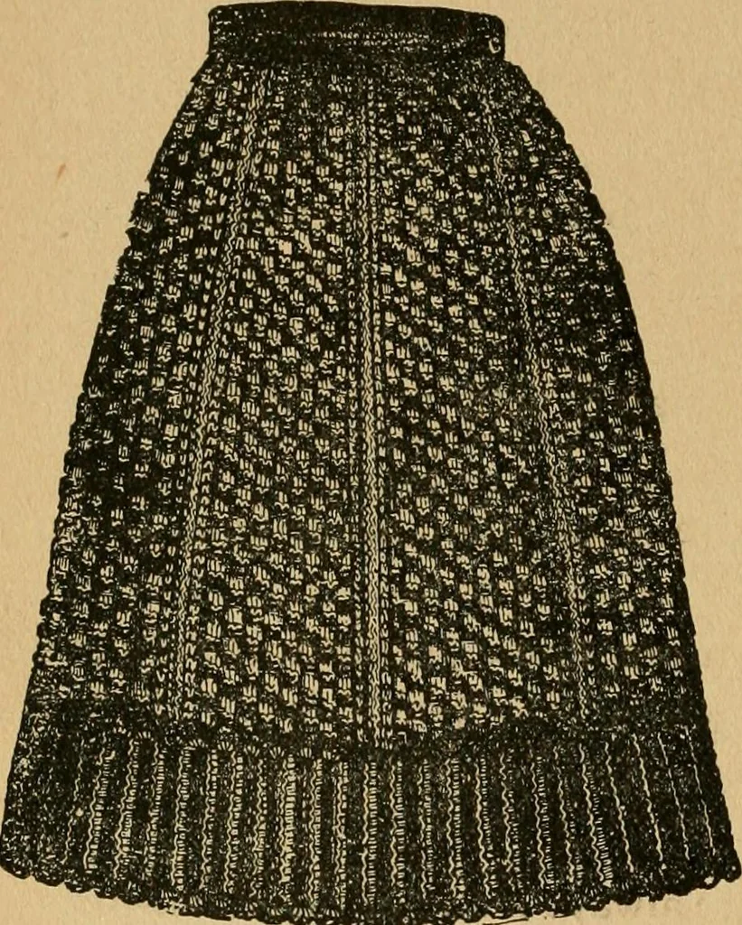 An illustration from Ladies's work for pleasure and profit, 1894, leaf 385