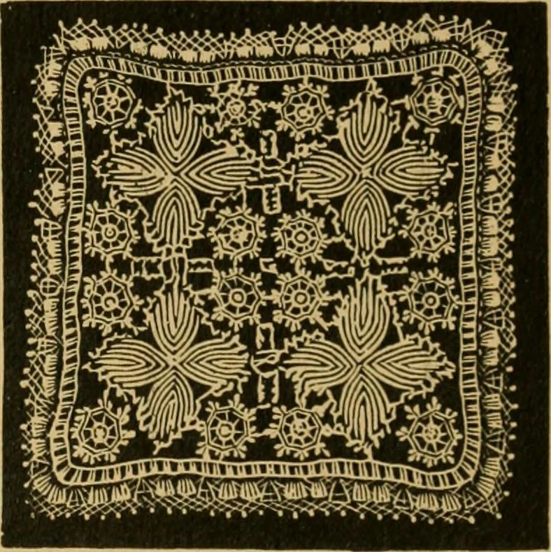 An illustration from Ladies's work for pleasure and profit, 1894, leaf 396