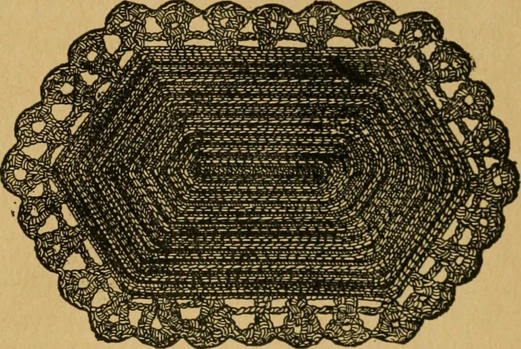 An illustration from Ladies's work for pleasure and profit, 1894, leaf 398