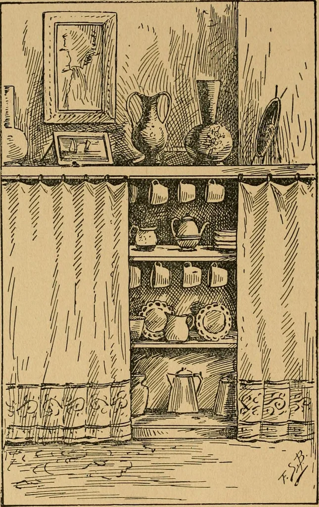 An illustration from Ladies's work for pleasure and profit, 1894, leaf 445