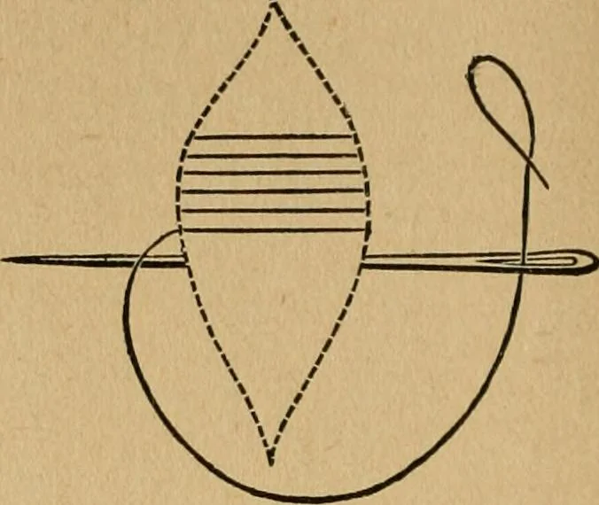 An illustration from Ladies's work for pleasure and profit, 1894, leaf 45
