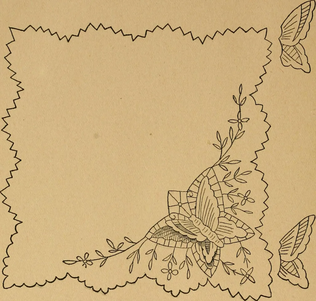 An illustration from Ladies's work for pleasure and profit, 1894, leaf 451