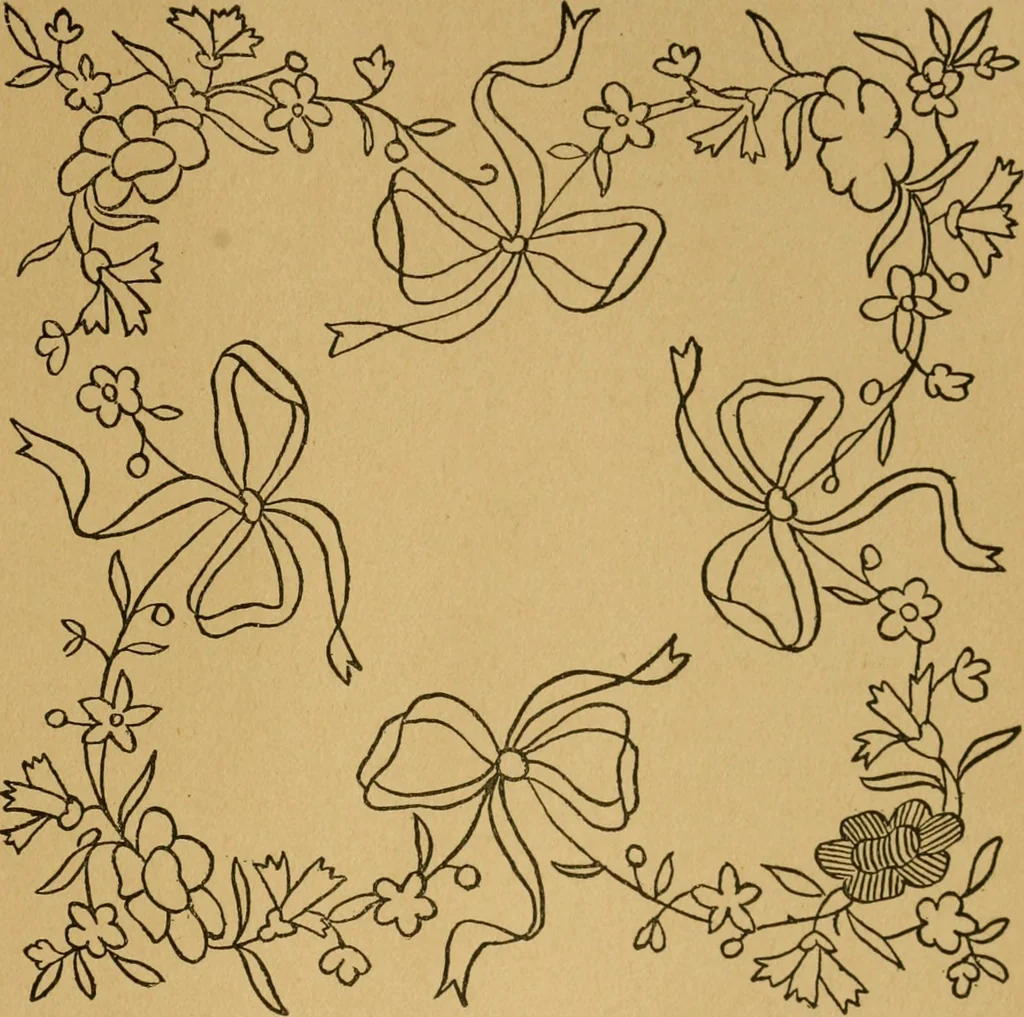 An illustration from Ladies's work for pleasure and profit, 1894, leaf 452