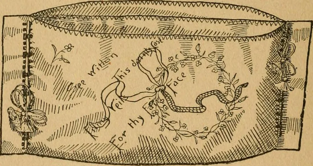 An illustration from Ladies's work for pleasure and profit, 1894, leaf 463