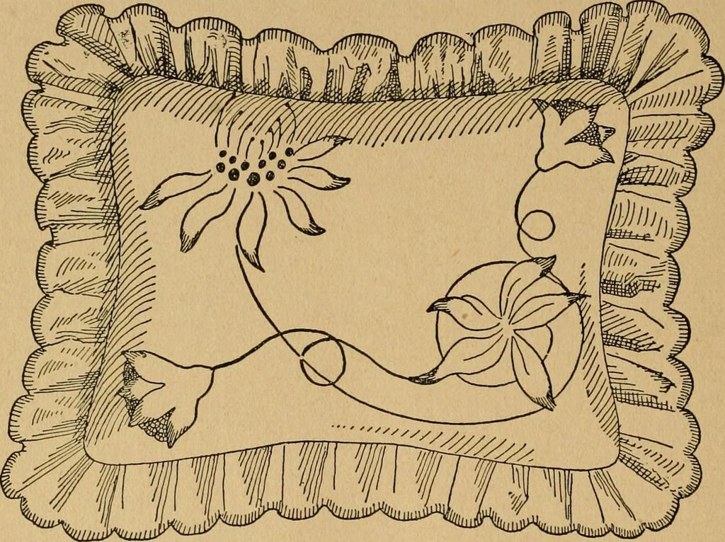An illustration from Ladies's work for pleasure and profit, 1894, leaf 465