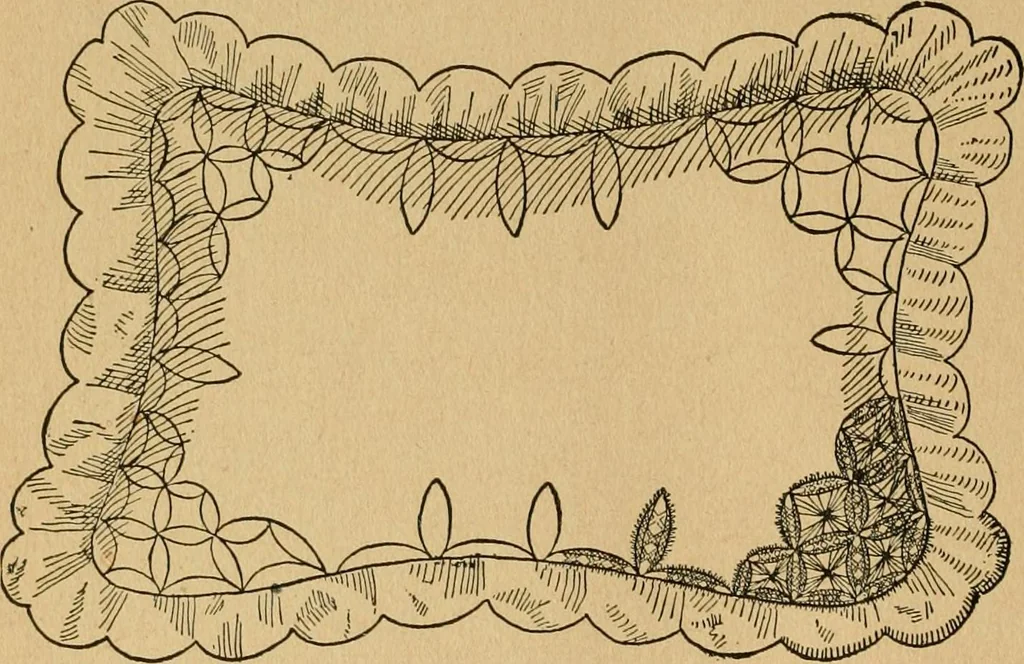 An illustration from Ladies's work for pleasure and profit, 1894, leaf 469