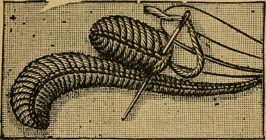 An illustration from Ladies's work for pleasure and profit, 1894, leaf 47