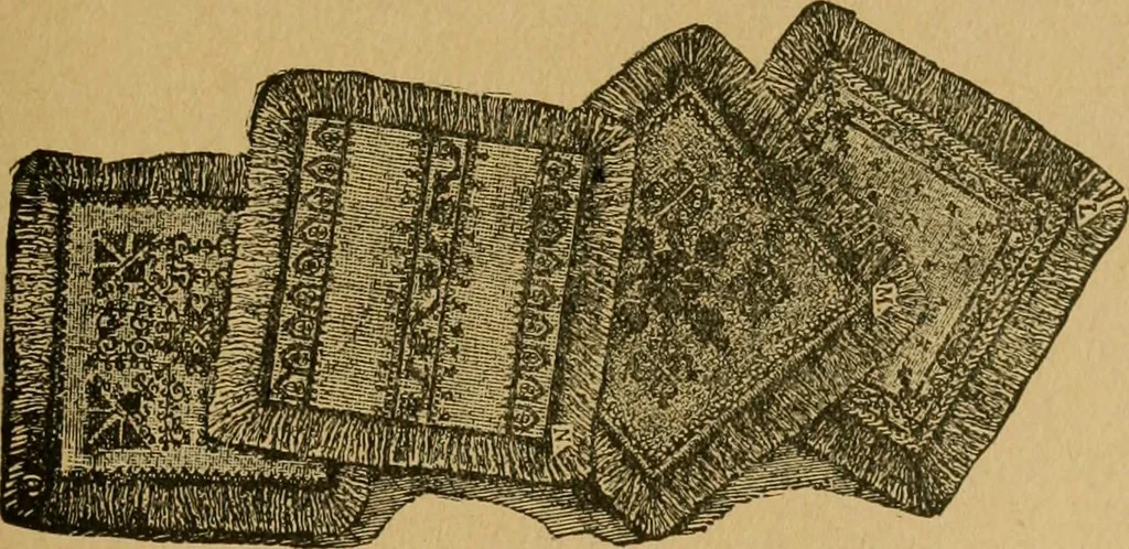 An illustration from Ladies's work for pleasure and profit, 1894, leaf 92