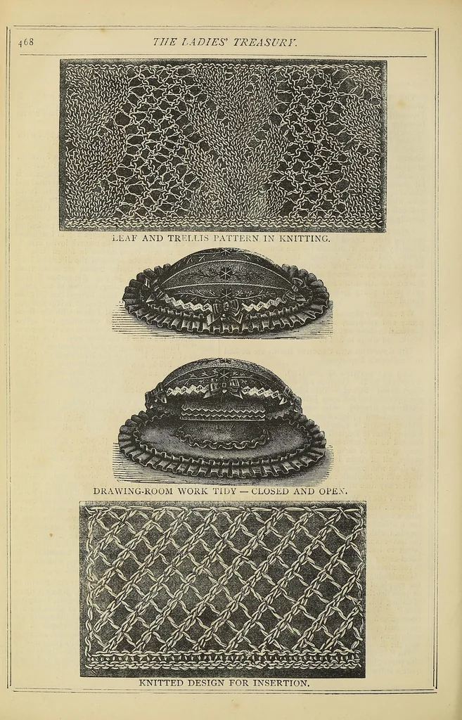 An illustration from The Ladies' treasury, 1857, leaf 518