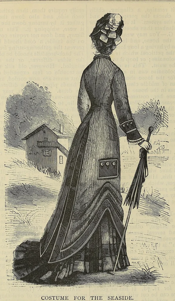 An illustration from The Ladies' treasury, 1857, leaf 598