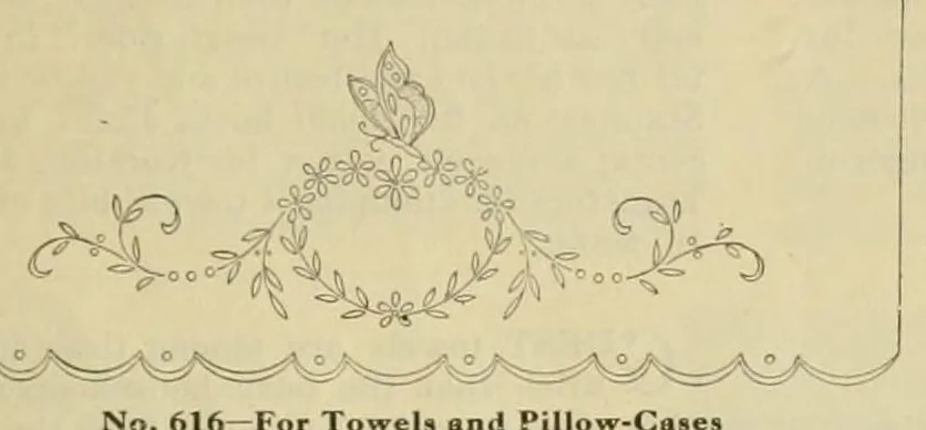 An illustration from The Ladies' world embroidery book, 1915, leaf 13