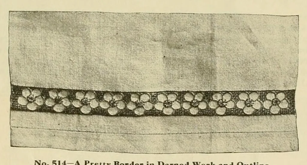 An illustration from The Ladies' world embroidery book, 1915, leaf 14