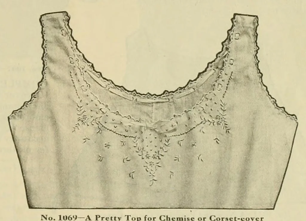 An illustration from The Ladies' world embroidery book, 1915, leaf 19