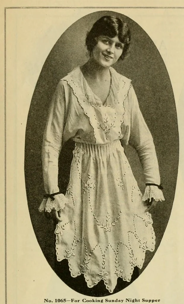 An illustration from The Ladies' world embroidery book, 1915, leaf 21