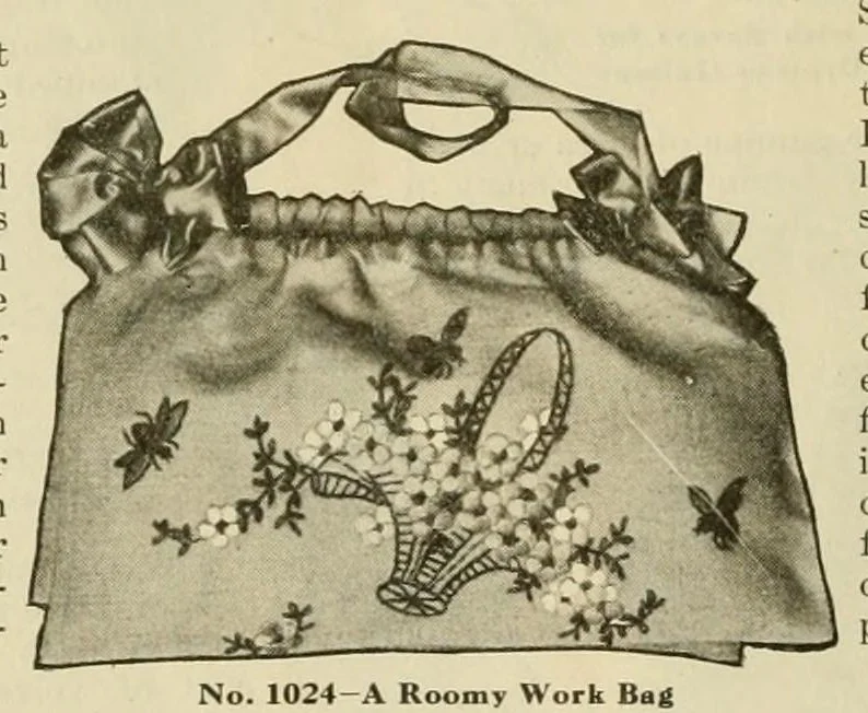 An illustration from The Ladies' world embroidery book, 1915, leaf 24