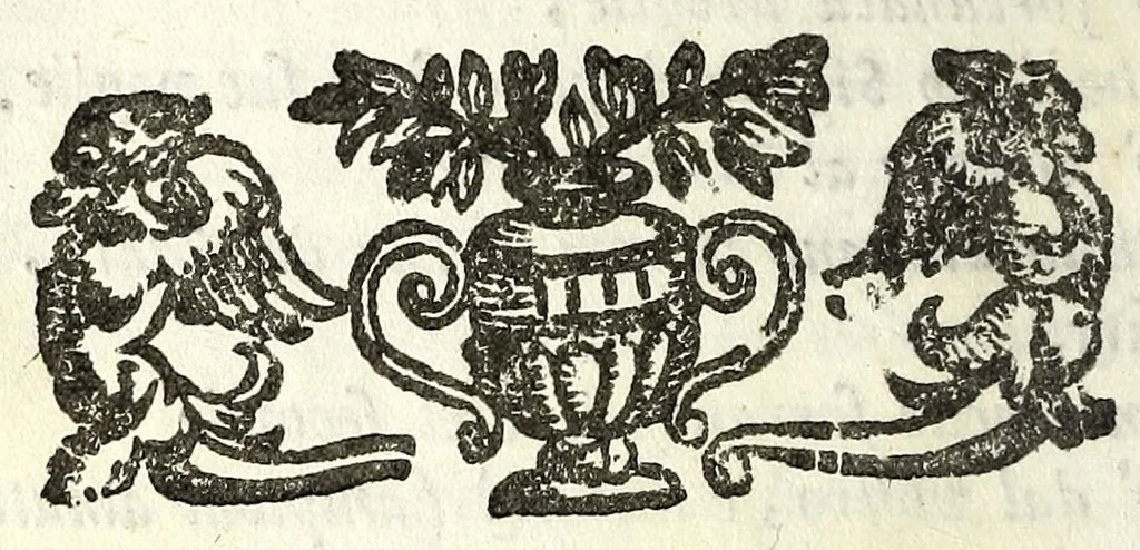 An illustration from La discordia confvsa : rappresentata con macchine, e musica, e combattuta in Ferrara nel Passaggio, della serma. Anna de Medici, nata principessa di Toscana, arcidvchessa d'Isprvch, 1646, leaf 44