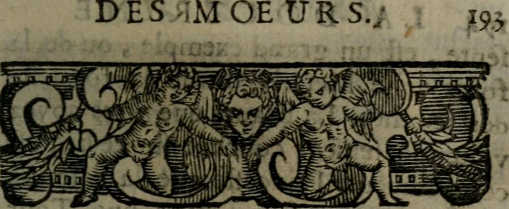 An illustration from La doctrine des moeurs : qui represente en cent tableaux la différence des passions, et enseigne la manière de parvenir à la sagesse universelle, 1688, leaf 212