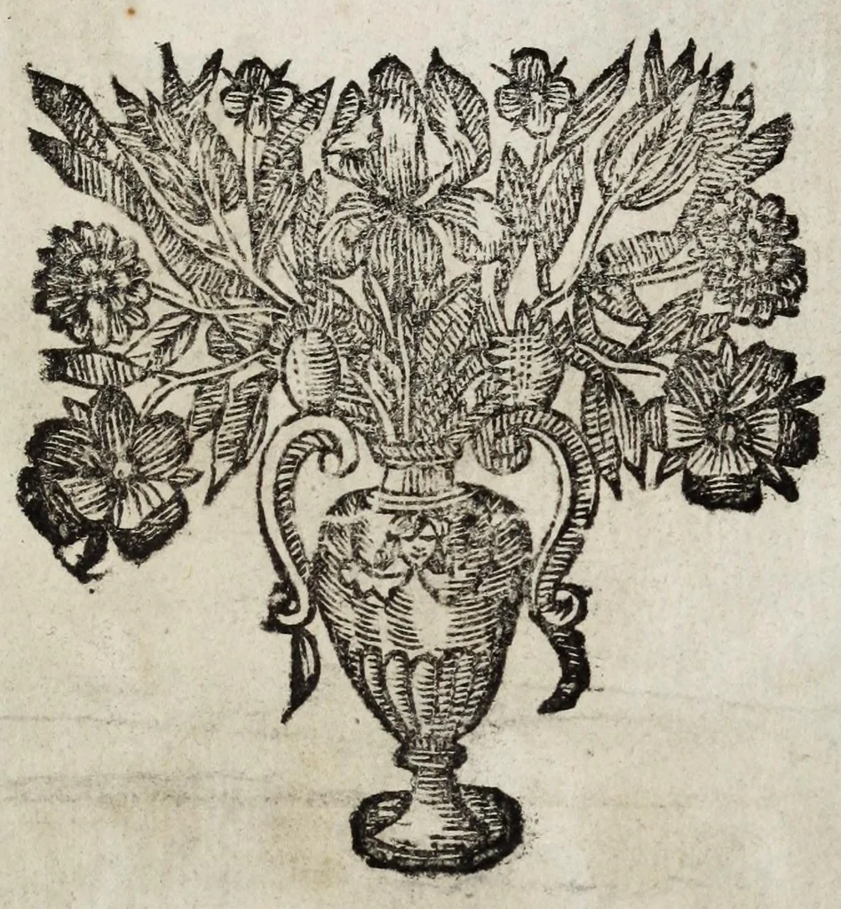 An illustration from La doctrine des moeurs : ou sont representés en cent tableaux la difference des passions, qui enseignent la maniere de parvenir a la sagesse universelle, 1682, leaf 101
