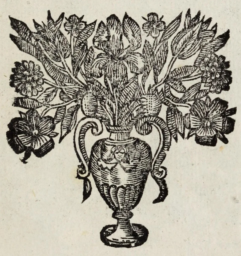 An illustration from La doctrine des moeurs : ou sont representés en cent tableaux la difference des passions, qui enseignent la maniere de parvenir a la sagesse universelle, 1682, leaf 165