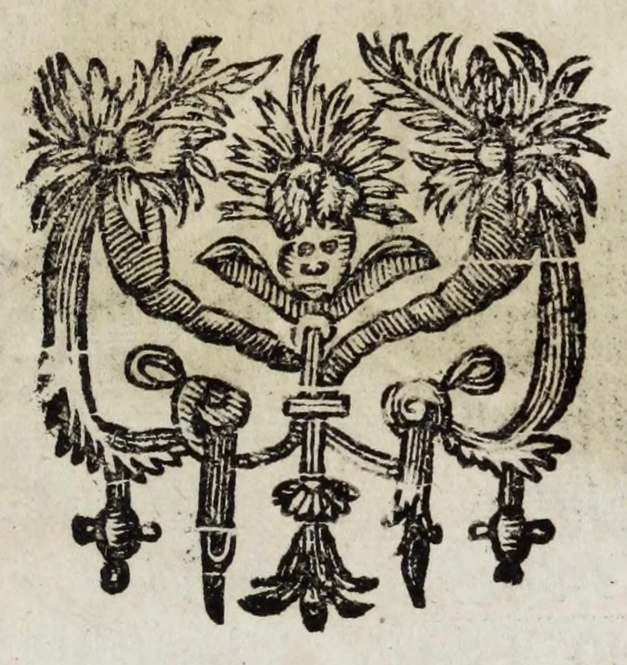 An illustration from La doctrine des moeurs : ou sont representés en cent tableaux la difference des passions, qui enseignent la maniere de parvenir a la sagesse universelle, 1682, leaf 237