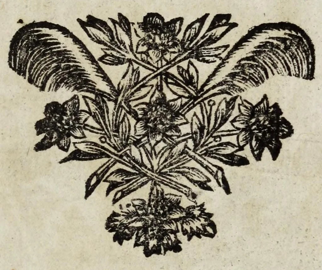 An illustration from La doctrine des moeurs : ou sont representés en cent tableaux la difference des passions, qui enseignent la maniere de parvenir a la sagesse universelle, 1682, leaf 291