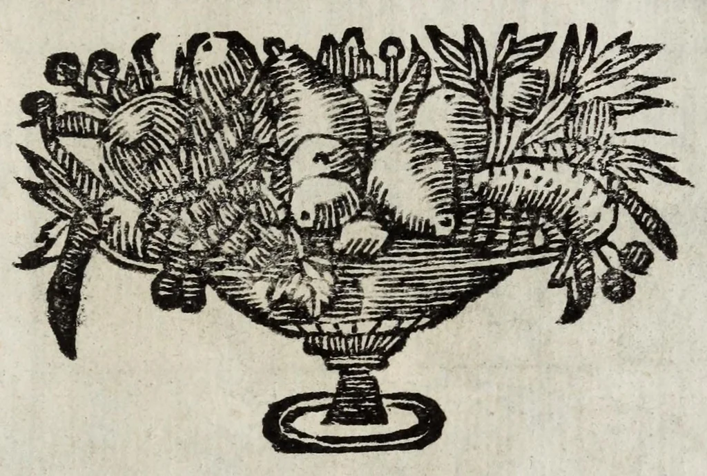 An illustration from La doctrine des moeurs : ou sont representés en cent tableaux la difference des passions, qui enseignent la maniere de parvenir a la sagesse universelle, 1682, leaf 339