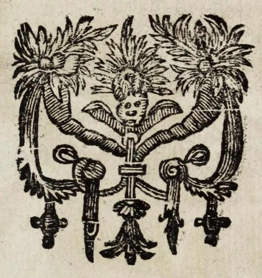 An illustration from La doctrine des moeurs : ou sont representés en cent tableaux la difference des passions, qui enseignent la maniere de parvenir a la sagesse universelle, 1682, leaf 77