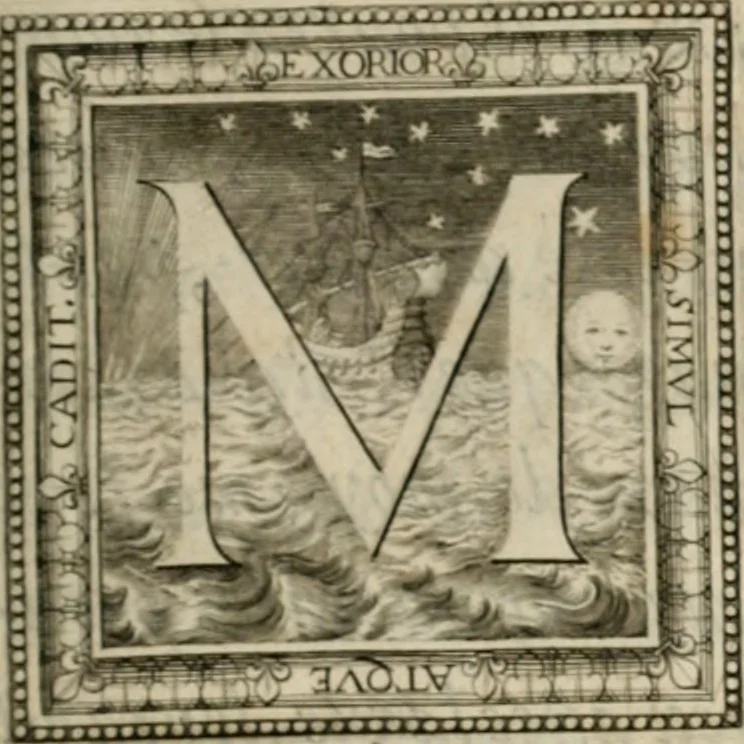 An illustration from La doctrine des moeurs : tiree de la philosophie des stoiques: representee en cent tableaux. Et expliquee en cent discours pour l'instruction de la ieunesse. Au Roy, 1646, leaf 10