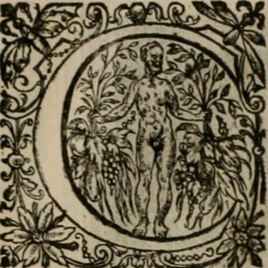 An illustration from La doctrine des moeurs : tiree de la philosophie des stoiques: representee en cent tableaux. Et expliquee en cent discours pour l'instruction de la ieunesse. Au Roy, 1646, leaf 109