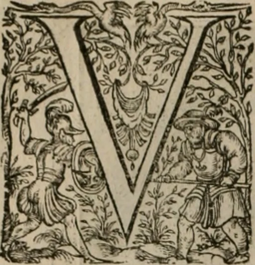 An illustration from La doctrine des moeurs : tiree de la philosophie des stoiques: representee en cent tableaux. Et expliquee en cent discours pour l'instruction de la ieunesse. Au Roy, 1646, leaf 145