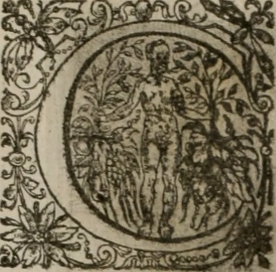 An illustration from La doctrine des moeurs : tiree de la philosophie des stoiques: representee en cent tableaux. Et expliquee en cent discours pour l'instruction de la ieunesse. Au Roy, 1646, leaf 185