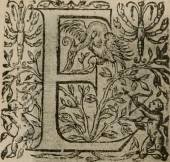 An illustration from La doctrine des moeurs : tiree de la philosophie des stoiques: representee en cent tableaux. Et expliquee en cent discours pour l'instruction de la ieunesse. Au Roy, 1646, leaf 191