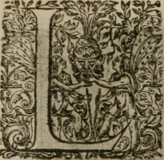 An illustration from La doctrine des moeurs : tiree de la philosophie des stoiques: representee en cent tableaux. Et expliquee en cent discours pour l'instruction de la ieunesse. Au Roy, 1646, leaf 195