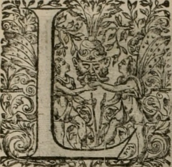 An illustration from La doctrine des moeurs : tiree de la philosophie des stoiques: representee en cent tableaux. Et expliquee en cent discours pour l'instruction de la ieunesse. Au Roy, 1646, leaf 203