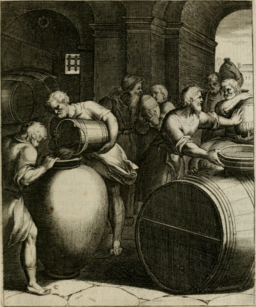 An illustration from La doctrine des moeurs : tiree de la philosophie des stoiques: representee en cent tableaux. Et expliquee en cent discours pour l'instruction de la ieunesse. Au Roy, 1646, leaf 40