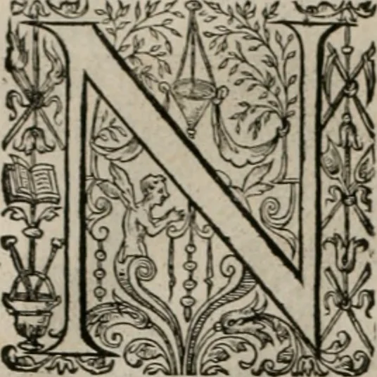 An illustration from La doctrine des moeurs : tiree de la philosophie des stoiques: representee en cent tableaux. Et expliquee en cent discours pour l'instruction de la ieunesse. Au Roy, 1646, leaf 45