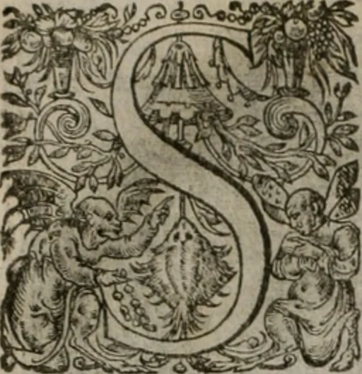 An illustration from La doctrine des moeurs : tiree de la philosophie des stoiques: representee en cent tableaux. Et expliquee en cent discours pour l'instruction de la ieunesse. Au Roy, 1646, leaf 71