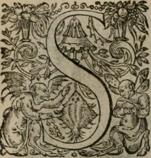 An illustration from La doctrine des moeurs : tiree de la philosophie des stoiques: representee en cent tableaux. Et expliquee en cent discours pour l'instruction de la ieunesse. Au Roy, 1646, leaf 83