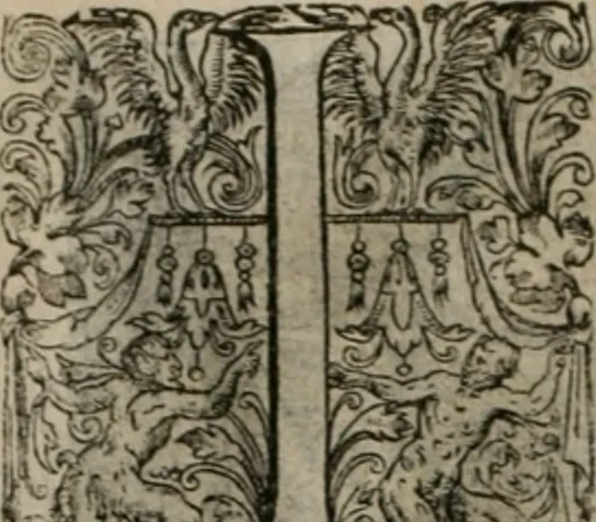 An illustration from La doctrine des moeurs : tiree de la philosophie des stoiques: representee en cent tableaux. Et expliquee en cent discours pour l'instruction de la ieunesse. Au Roy, 1646, leaf 87