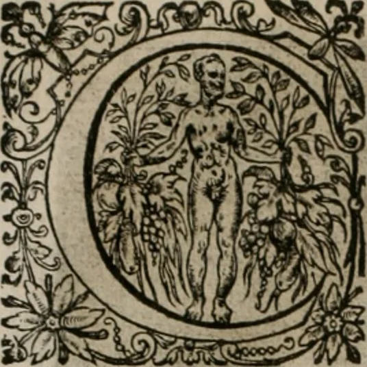 An illustration from La doctrine des moeurs : tiree de la philosophie des stoiques: representee en cent tableaux. Et expliquee en cent discours pour l'instruction de la ieunesse. Au Roy, 1646, leaf 95