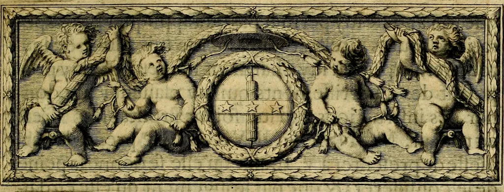 An illustration from La doctrine des moevrs, tiree de la philosophie des stoiques, representee en cent tableavx et expliqvee en cent discovrs pour l'instruction de la ieunesse, 1646, leaf 10