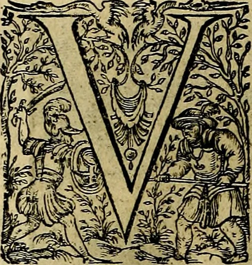 An illustration from La doctrine des moevrs, tiree de la philosophie des stoiques, representee en cent tableavx et expliqvee en cent discovrs pour l'instruction de la ieunesse, 1646, leaf 103