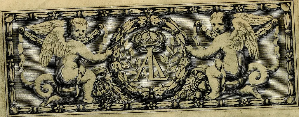 An illustration from La doctrine des moevrs, tiree de la philosophie des stoiques, representee en cent tableavx et expliqvee en cent discovrs pour l'instruction de la ieunesse, 1646, leaf 151